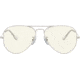 Ray-Ban Aviator Large Metal Sunglasses RB3025 9223BL-62 - , Photo Grey/blue Light Filter Lenses