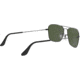 Ray-Ban Caravan Sunglasses RB3136 004-5815 - Gunmetal Crystal Green