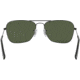 Ray-Ban Caravan Sunglasses RB3136 004-5815 - Gunmetal Crystal Green