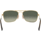 Ray-Ban Caravan Sunglasses RB3136 181/71-58 - Gold Frame, Light Grey Gradient Dark Grey Lenses