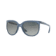 Ray-Ban Cats 1000 Sunglasses RB4126 630371-57 - Trasparent Light Blue Frame, Light Grey Gradient Dark Grey Lenses