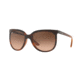 Ray-Ban Cats 1000 Sunglasses RB4126 820/A5-57 - Stripped Havana Frame, Pink Gradient Brown Lenses