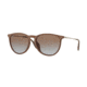 Ray-Ban ERIKA F RB4171F Sunglasses 600068-54 - Dark Rubber Sand Frame, Brown Gradient Lenses