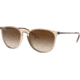 Ray-Ban Erika RB4171F Sunglasses, Transparent Light Brown, 54, RB4171F-651413-54