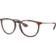Ray-Ban Erika RB4171F Sunglasses, Rubber Havana, 57, RB4171F-865-SB-57