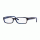 Ray-Ban Eyeglasses RX5114 with No-Line Progressive Rx Prescription Lenses 5064-54 - Top Havana On Blue Frame