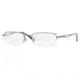 Ray-Ban Eyeglasses RX6163 with No-Line Progressive Rx Prescription Lenses 2507-5219 - Metallic Grey-blue 