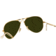 Ray-Ban Folding Aviator RB3479 Sunglasses 001/58-5514 - Arista Frame, Crystal Green Lenses