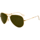 Ray-Ban Folding Aviator RB3479 Sunglasses 001/58-5814 - Arista Frame, Crystal Green Lenses
