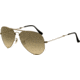 Ray-Ban Folding Aviator RB3479 Sunglasses 004/32-5814 - Gunmetal Frame, Crystal Gray Gradient Lenses