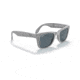 Ray-Ban Folding Wayfarer Classic Sunglasses, Blue Lenses, Gray, 50, RB4105-6577R5-50