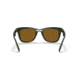Ray-Ban Folding Wayfarer Classic Sunglasses, Brown Lenses, Military, 50, RB4105-657533-50