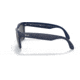 Ray-Ban Folding Wayfarer Classic Sunglasses, Dark Grey Lenses, Blue, 50, RB4105-6197B1-50