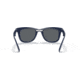 Ray-Ban Folding Wayfarer Classic Sunglasses, Dark Grey Lenses, Blue, 50, RB4105-6197B1-50