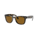 Ray-Ban Folding Wayfarer Sunglasses RB4105 710-5400 - Light Havana Frame, Crystal Green Lenses