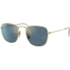 Ray-Ban Frank Titanium RB8157 Sunglasses, Demigloss Brushed Gold, 48, RB8157-9217T0-48