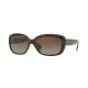 Ray-Ban Jackie OHH Sunglasses RB4101 710/T5-58 - Light Havana Frame, Grey Gradient Brown Polar Lenses