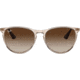 Ray-Ban Junior Erika RJ9060S Sunglasses, Gradient Brown Lenses, Transparent Light Brown, 50, RJ9060S-710813-50
