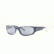 Ray-Ban Junior RJ9034S Bifocal Sunglasses - Dark Blue Transparent Blue Silver Gradient Frame / 49 mm Prescription Lenses, 128-7C-4915