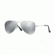 Ray-Ban Junior Prescription Sunglasses RJ9506S for Kids RJ9506S-212-6G-52 - Lens Diameter 52 mm, Frame Color Shiny Silver