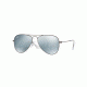 Ray-Ban Junior Sunglasses RJ9506S for Kids 250/30-50 - Matte Gunmetal Frame, Grey-Flash Lenses