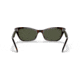Ray-Ban Lady Burbank RB2299 Sunglasses, Green Lenses, Havana, 52, RB2299-902-31-52