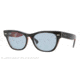 Ray-Ban LARAMIE RB4169 Progressive Prescription Sunglasses RB4169-107862-53 - Lens Diameter 53 mm, Frame Color Top Black on Blue