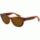 Ray-Ban LARAMIE RB4169 Progressive Prescription Sunglasses RB4169-820-5318 - Lens Diameter 53 mm, Frame Color Striped Havana