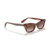Ray-Ban Miss Burbank RJ9099S Sunglasses, Gradient Brown Lenses, Striped Havana, 43, RJ9099S-710313-43