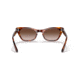 Ray-Ban Miss Burbank RJ9099S Sunglasses, Gradient Brown Lenses, Striped Havana, 43, RJ9099S-710313-43