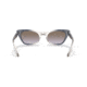 Ray-Ban Miss Burbank RJ9099S Sunglasses, Lilac Gradient Grey Lenses, Transparent Blue, 43, RJ9099S-71054Q-43