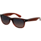 Ray-Ban New Wayfarer Prescription Sunglasses RB2132 RB2132-843-77-5218 - Lens Diameter: 52 mm, Frame Color: Brown Gradient On Antique