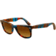 Ray-Ban Original Wayfarer RB2140 Sunglasses with No-Line Progressive Rx Prescription Lenses RB2140-110885-5022 - Lens Diameter 50 mm, Frame Color Havana/Blue Orange/Brown