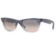 Ray-Ban Original Wayfarer Sunglasses RB2140 822/N1-5022 - Blue Gradient On Transpa Crystal Gray Gradient Pink