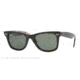 Ray-Ban RB2140 Progressive Sunglasses - Buttons Pins Top Black Crystal Green Frame / 50 mm Prescription Lenses, 1052-5022