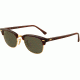 Ray-Ban RB 2156 Sunglasses, Red Havana Frame / Crystal Green Lenses, 990-4921