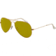 Ray-Ban RB 3025 Sunglasses, Gold Frame / Gold Mirror 58 mm Lenses, W3276-5814