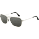 Ray-Ban RB 3136 Sunglasses, Silver Frame / Crystal Mirror Silver-Black 55 mm Lenses, 003-40-5515