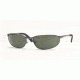 Ray-Ban RB 3176 Sunglasses Styles - Gunmetal Frame / Crystal Polarized Gray Lenses, 004-48-6017
