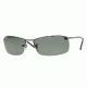 Ray-Ban Top Bar Prescription Sunglasses RB3183 RB3183-004-9A-6315 - Lens Diameter: 63 mm, Frame Color: Gunmetal