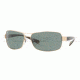 Ray-Ban RB 3379 Sunglasses Styles - Arista Frame / Crystal Green Lenses, 001-6415