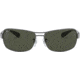 Ray-Ban RB 3379 Sunglasses Styles - Gunmetal Frame / Crystal Green Polarized Lenses, 004-58-6415