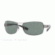 Ray-Ban RB 3379 Sunglasses Styles - Gunmetal Frame / Crystal Green Polarized Lenses, 004-58-6415