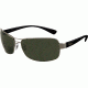 Ray-Ban RB 3379 Sunglasses Styles - Gunmetal Frame / Crystal Green Polarized Lenses, 004-58-6415