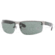 Ray-Ban RB3403 Single Vision Prescription Sunglasses RB3403-004-71-6513 - Frame Color: Gunmetal, Lens Diameter: 65 mm