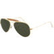 Ray-Ban RB 3407 Sunglasses, Arista Frame / Crystal Green 55 mm Lenses, 001-5514