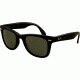 Ray-Ban RB 4105 Sunglasses Styles - Black Frame, Crystal Green 50 mm Lenses, 601-5022