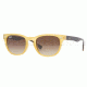 Ray-Ban RB 4140 Sunglasses Styles - Opal Yellow Frame / Crystal Brown Gradient Lenses, 768-51-4920