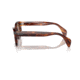 Ray-Ban RB0880SF Sunglasses, Striped Havana Frame, Clear Gradient Brown Lens, Asian Fit, 53, RB0880SF-954-51-53