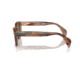 Ray-Ban RB0880SF Sunglasses, Transparent Brown Frame, Brown Polarized Lens, Asian Fit, 53, RB0880SF-664057-53